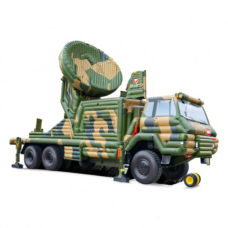 假目標(biāo)雷達(dá)車充氣布料