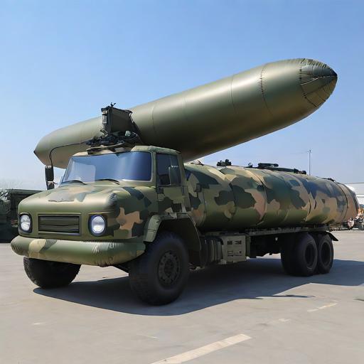 假目標(biāo)防空導(dǎo)彈充氣布料